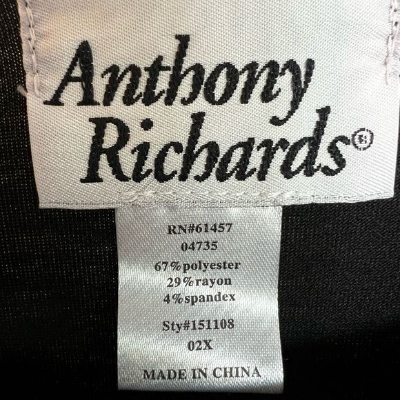 🖤 Anthony Richards Black Long Sleeve Maxi Dress – Women’s 2X 🖤 - Picture 5 of 6